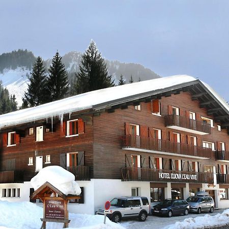 Hôtel Eliova l'Eau Vive Châtel Exterior foto