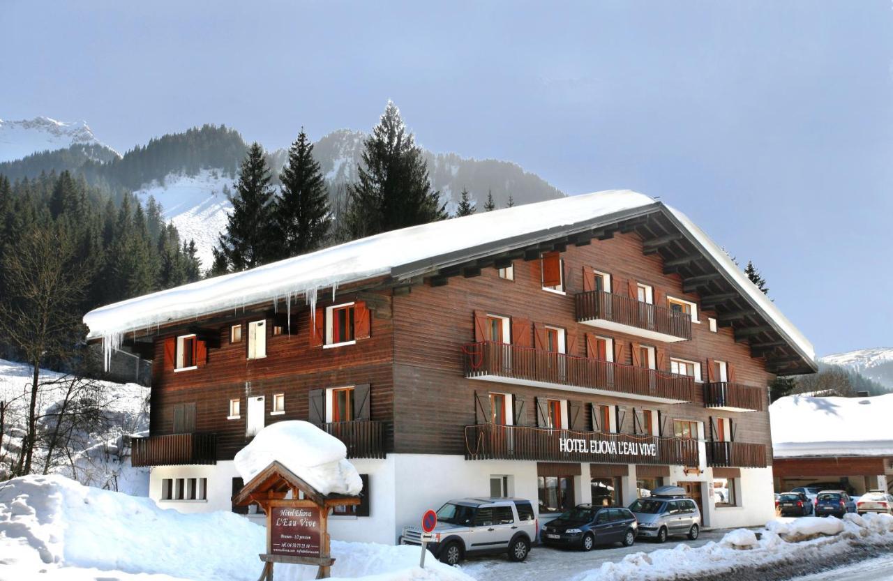 Hôtel Eliova l'Eau Vive Châtel Exterior foto